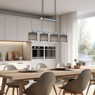 Lustră nichel din metal, Nordby