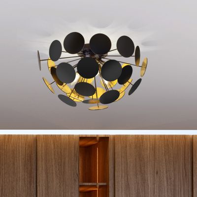 Lampă de tavan modernă neagră, Xinhe