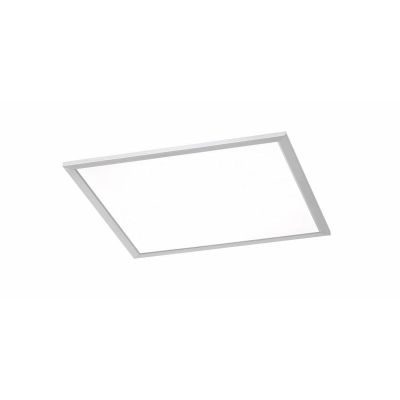 Lampă de tavan modernă nichel, Badria, 25W, LED 3000K