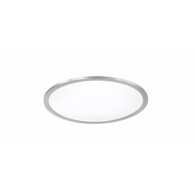 Lampă de tavan modernă nichel, Badria, 25W, LED 3000K