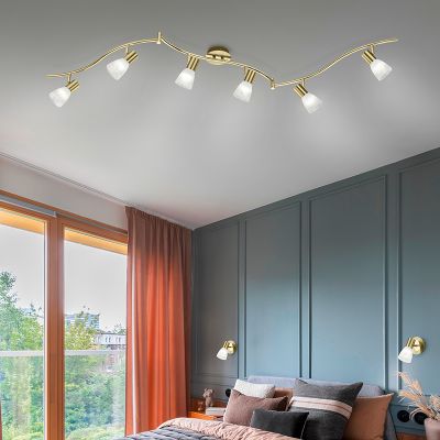 Spot LED de tavan modern alamă, Gustav