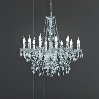 Candelabru clasic transparent, Pedra