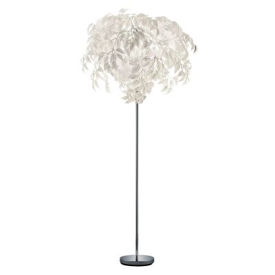 Lampadar retro crom, Urwa, con întrerupător