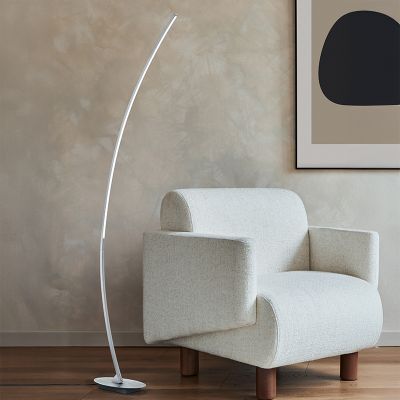 Lampadar design negru, Vessla, 11W, LED 3000K, con întrerupător