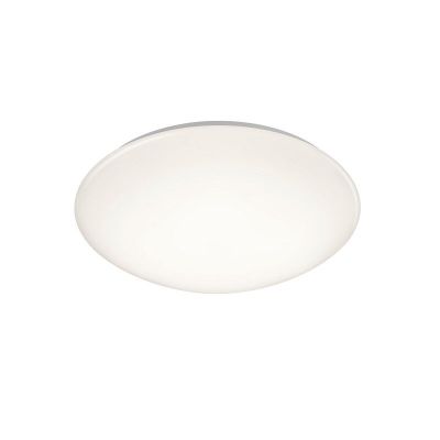Lampă de tavan albă din plastic, Vanysia, 15W, LED 3000K, IP44