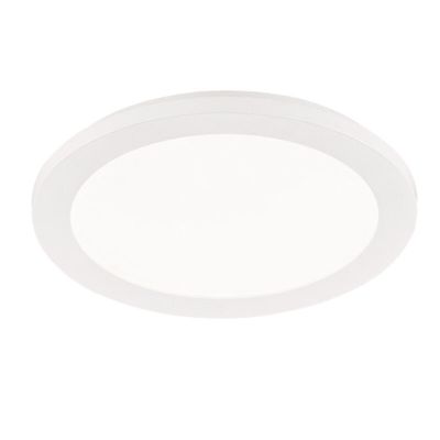 Lampă de tavan modernă albă, Gistrup, 15W, LED 3000K, IP44, dimmabil în 3 trepte