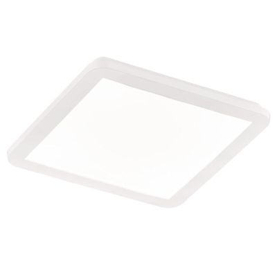 Lampă de tavan modernă albă, Gistrup, 18W, LED 3000K, IP44, dimmabil în 3 trepte