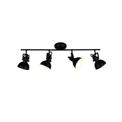 Spot LED de tavan industrial negru, Kibek