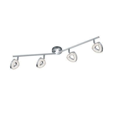 Aplică de perete modernă crom, Vayannah, 4,5W, LED 3000K
