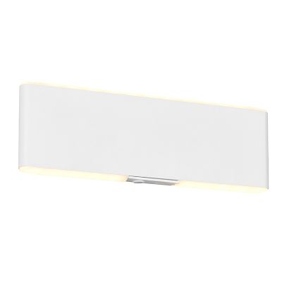 Aplică de perete up down modernă albă, Zwier, 2W, LED reglabil de la alb cald la alb rece, con întrerupător