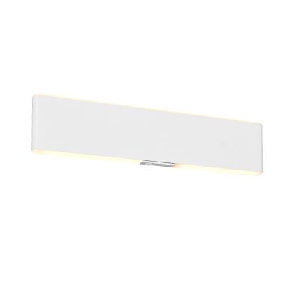 Aplică de perete up down modernă albă, Zwier, 3W, LED reglabil de la alb cald la alb rece, con întrerupător