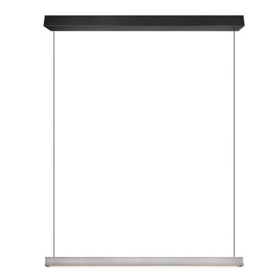 Lustră modernă nichel, Wishal, 29W, LED white switch, dimmabil în 3 trepte