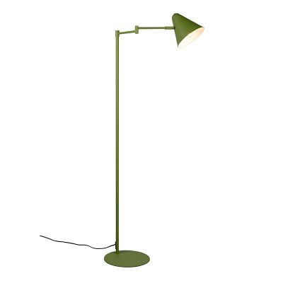 Lampadar modern verde, Jille, con întrerupător