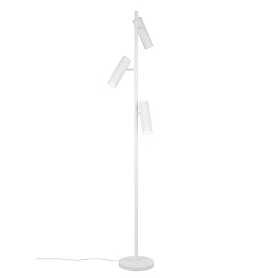 Lampadar modern alb, Sieb, con întrerupător