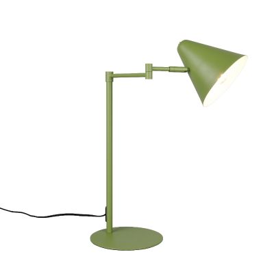 Lampă de birou modernă verde, Jille, con întrerupător