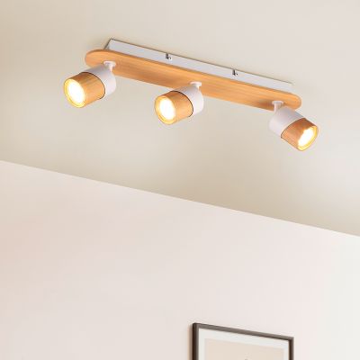 Spot LED de tavan lemn rustică, Carine