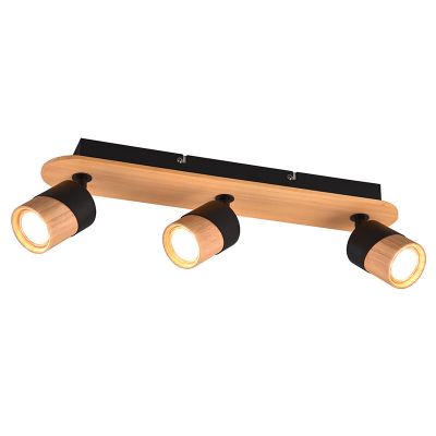 Spot LED de tavan lemn rustică, Carine