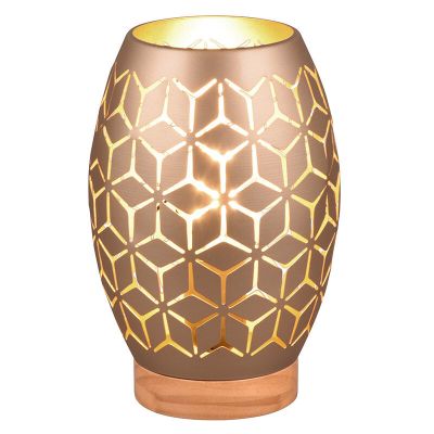 Lampă de masă modernă taupe, Delana