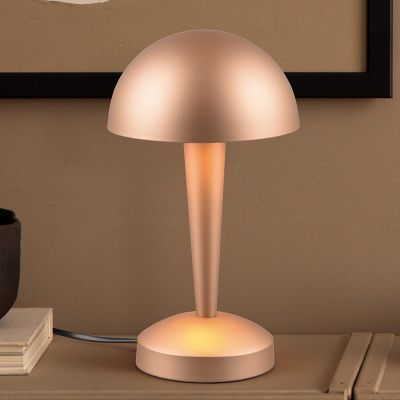 Lampă de masă modernă taupe, Delila, cu întrerupător tactil