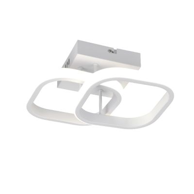 Plafonieră design albă, Yasser, 7W, LED 4000K