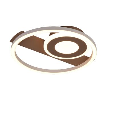 Lampă de tavan design maro, Jantuano, 22W, LED 3000K