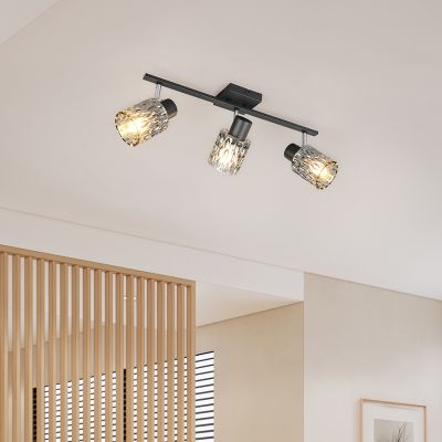 Spot LED de tavan design negru, Jisse