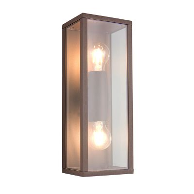 Lampă exterior modernă ruginie, Sanna, IP44