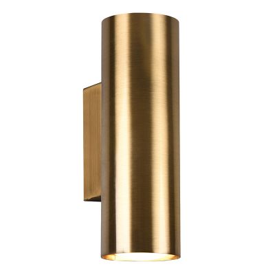 Aplică de perete up down modernă bronz, Kaso
