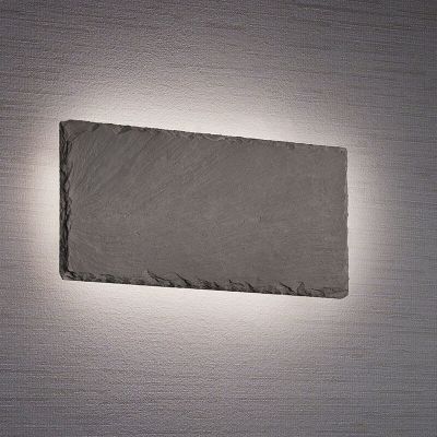 Aplică de perete modernă neagră, Faisal, 9W, LED 3000K