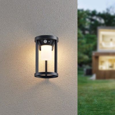 Lampă de masă exterior solară neagră din aluminiu, Winston, 2W, LED 3000K, IP54