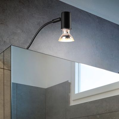 Aplică baie modernă neagră, Martika, IP44