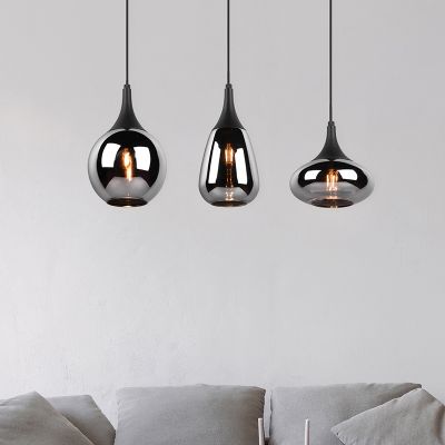 Lustră design neagră, Sybren