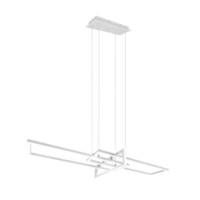 Lustră modernă albă, Hatun, 34W, LED 4000K