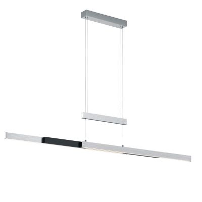 Lustră modernă crom, Jessey, 45W, LED reglabil de la alb cald la alb rece
