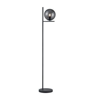 Lampadar modern antracit, Silkis, con întrerupător