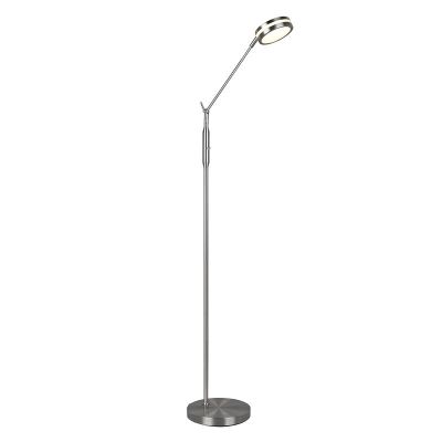 Lampă de citit modernă nichel, Marjon, 6W, LED cu nuanță de lumină reglabilă, cu întrerupător tactil