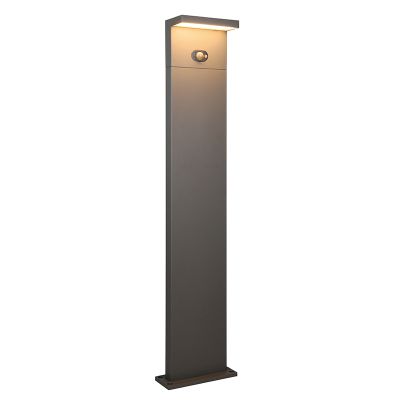 Stâlp iluminat solar modern antracit, Nesrin, 5W, LED white switch, IP65