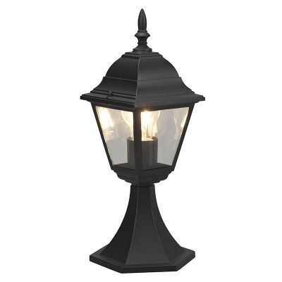 Lampă exterior clasică neagră, Lavina, IP44