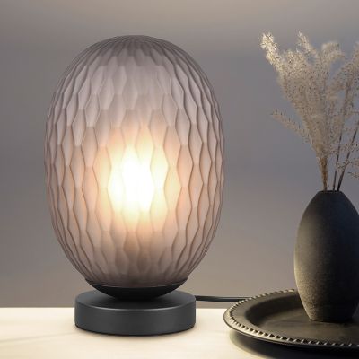 Lampă de masă design gri, Danyal