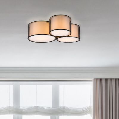 Lampă de tavan modernă antracit, Mirle