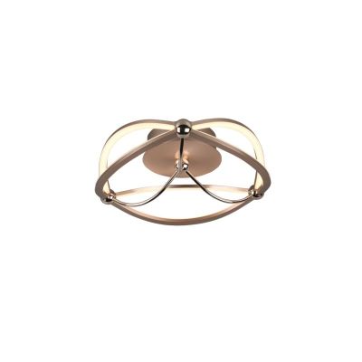 Lampă de tavan modernă alamă, Remy, 20W, LED 3000K