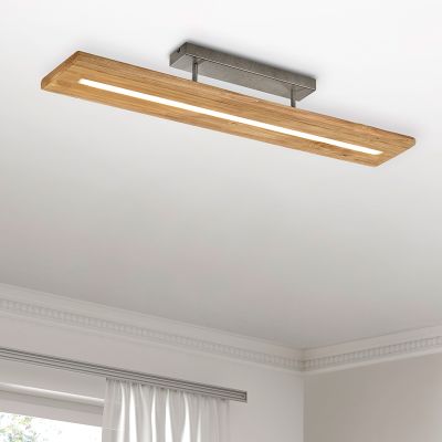 Lampă de tavan vintage maro, Deka, 27W, LED 3000K