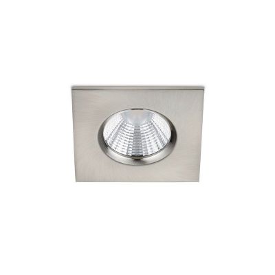 Spot încastrat baie modern nichel, Iman, 5W, LED 3000K, IP65