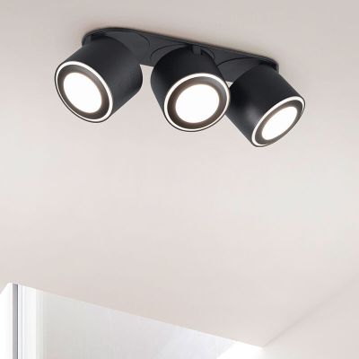 Lampă de tavan modernă neagră, Jorno, 3,5W, LED 3000K