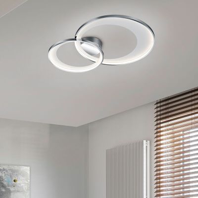 Lampă de tavan modernă crom, Kendi, 29W, LED 3000K