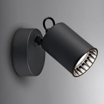 Spot de perete modern negru, Shaquan