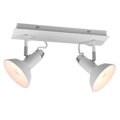Spot LED de tavan retro alb, Sylvester