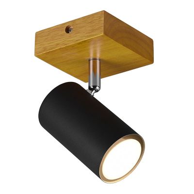 Spot LED de tavan modern negru, Kaso