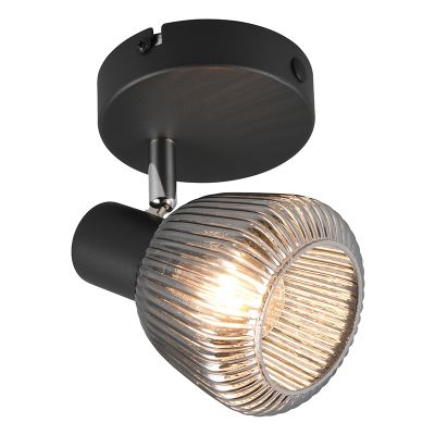 Spot LED de tavan modern negru, Meriem