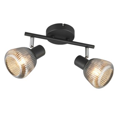 Spot LED de tavan modern negru, Meriem